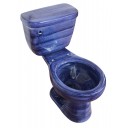 Talavera Toilet Set Azul Washed 